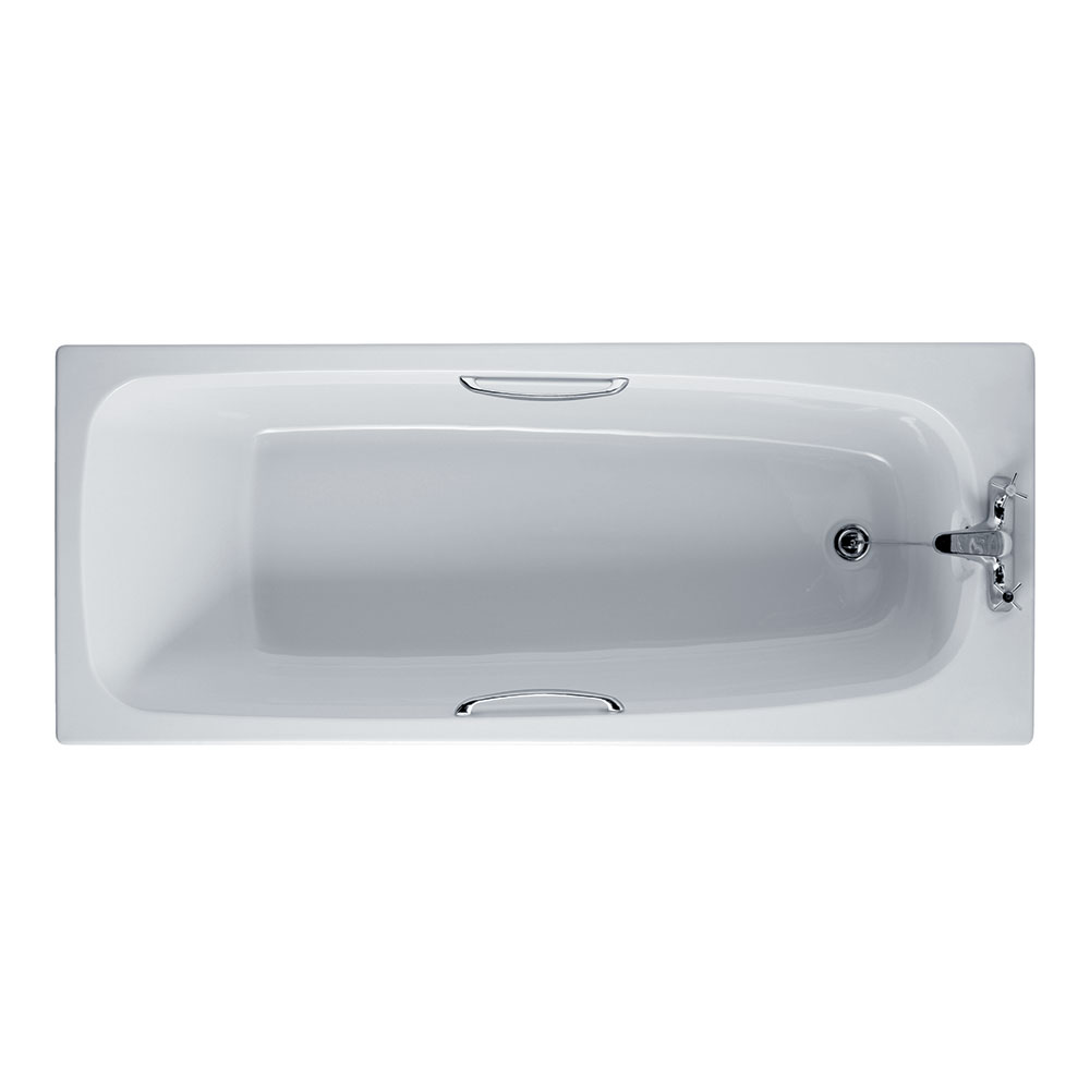 Acqua Plus Belmont Rectangular Single Ended Bath 2 Tap Holes 1700x700mm [BCB019]