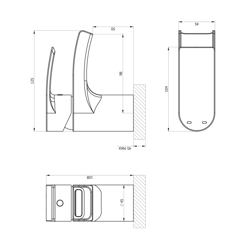 Acqua-Plus-Sulza-Mini-Mono-Basin-Mixer-With-Click-Waste-1-Tap-Hole-Chrome-[BCGBT30]-Specs