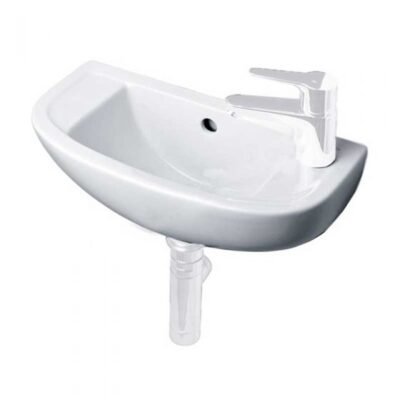 Acqua Plus Diego Handrinse Basin Only; Right Handed 450mm Wide; 1 Tap Hole [BCBO23]