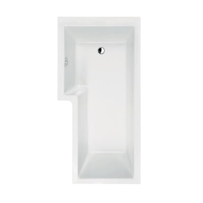 Acqua-Plus-Dubbo-L-Shape-Shower-Bath-Pack;-Left-Handed;-1700x850mm-[BCSB01]