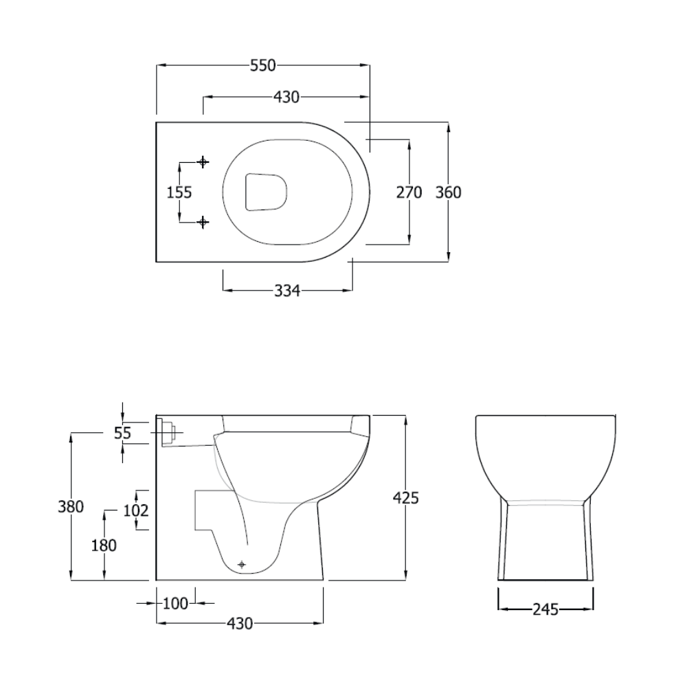 Acqua-Plus-Hamilton-Back-To-Wall-Pan-Only;-White-[BCTPN07]-Specs