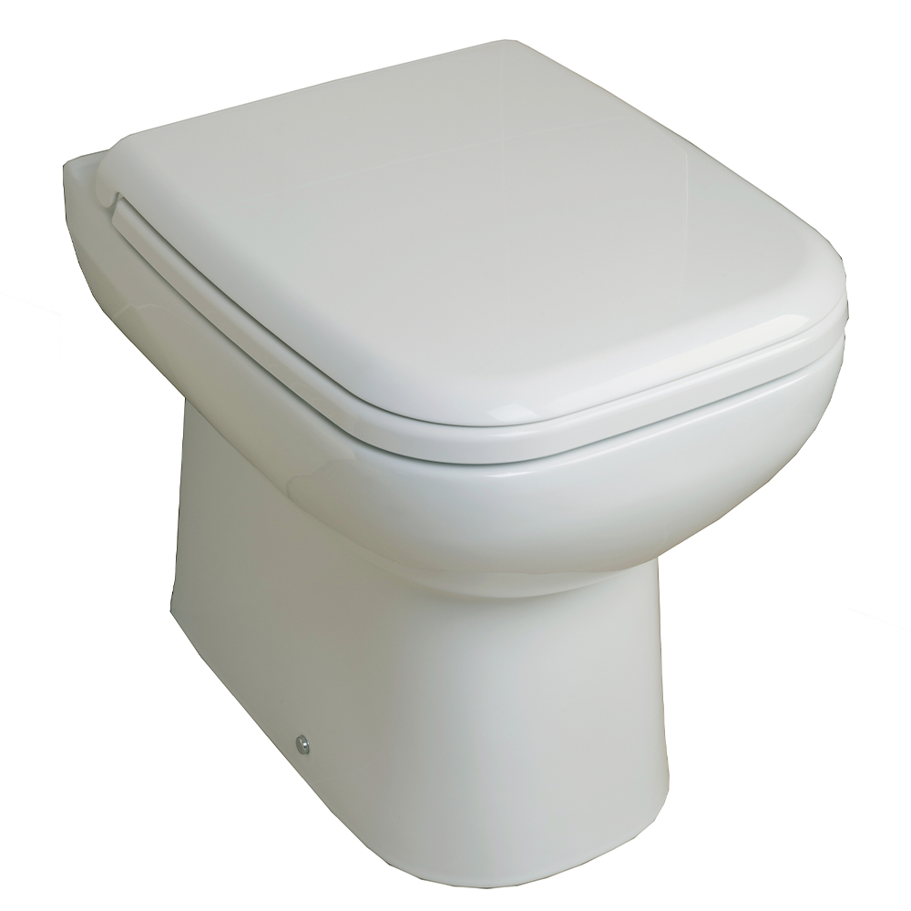 Acqua-Plus-Rudy--Back-To-Wall-Pan-+-Seat-Only;-White-[BCTPN09]
