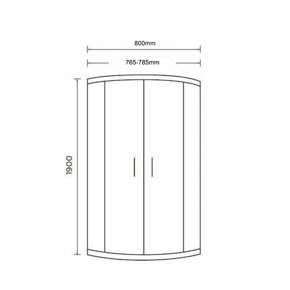 Acqua-Plus-Plaven-Double-Door-Quad;-8mm-thick-glass-[BCSD42]