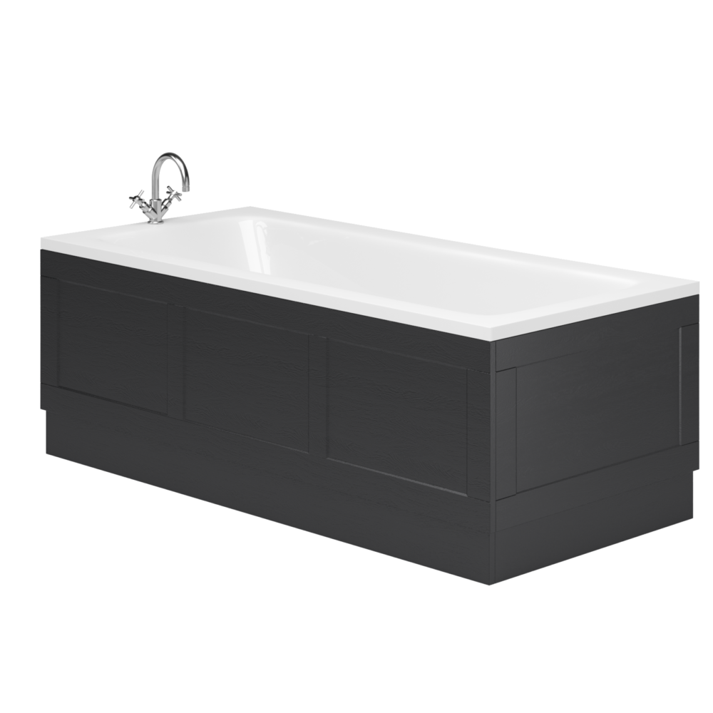 Acqua Plus Emden 1700 Front Bath Panel Graphite Grey [BP25]