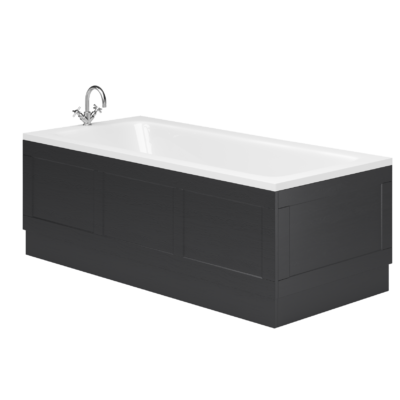 Acqua Plus Emden 1800 Front Bath Panel Graphite Grey [BP29]